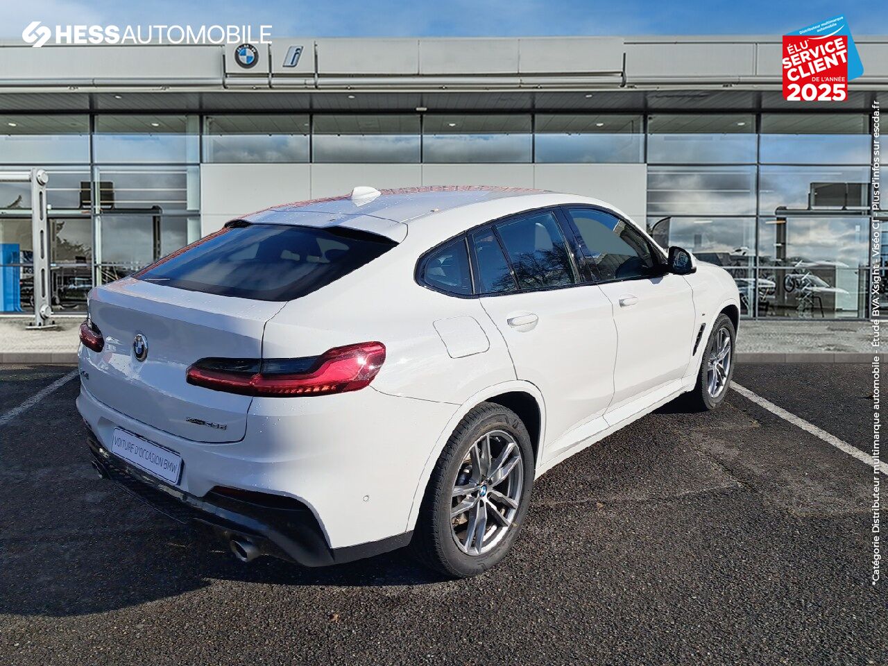 Véhicule d'occasion BMW X4 XDRIVE20D 190CH M SPORT 10CV chez Dacia Mulhouse