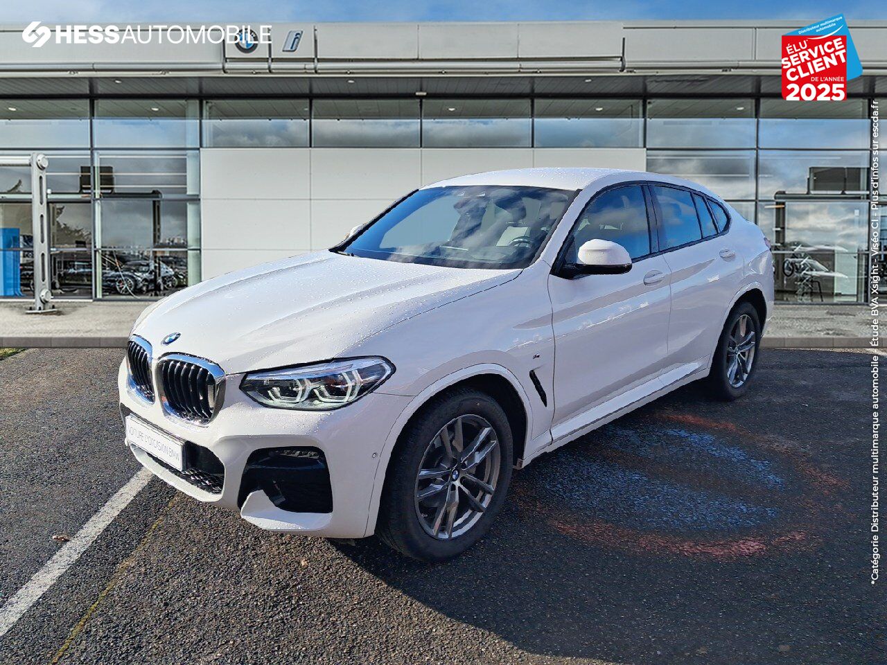 Véhicule d'occasion BMW X4 XDRIVE20D 190CH M SPORT 10CV chez Dacia Mulhouse