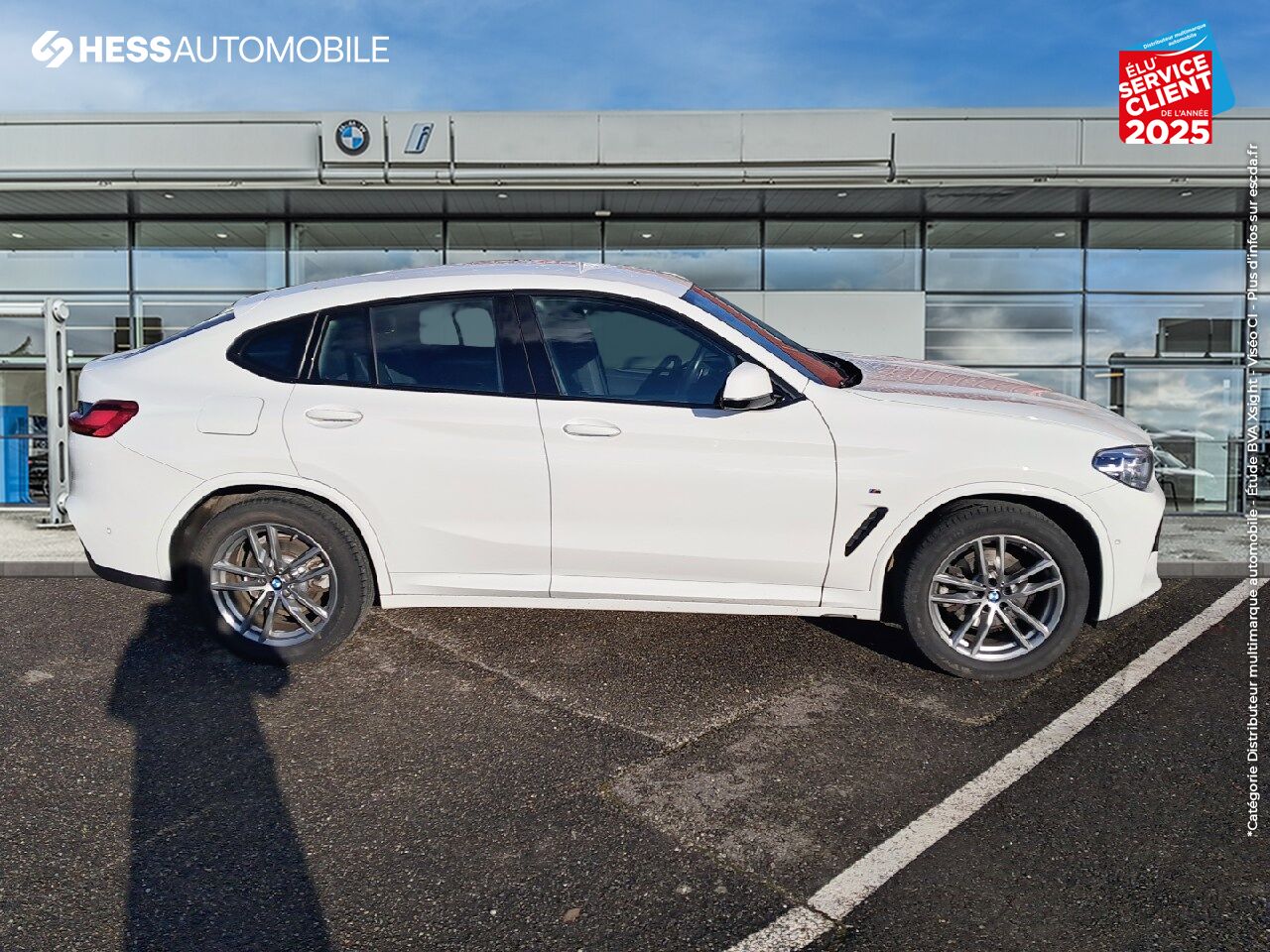 Véhicule d'occasion BMW X4 XDRIVE20D 190CH M SPORT 10CV chez Dacia Mulhouse
