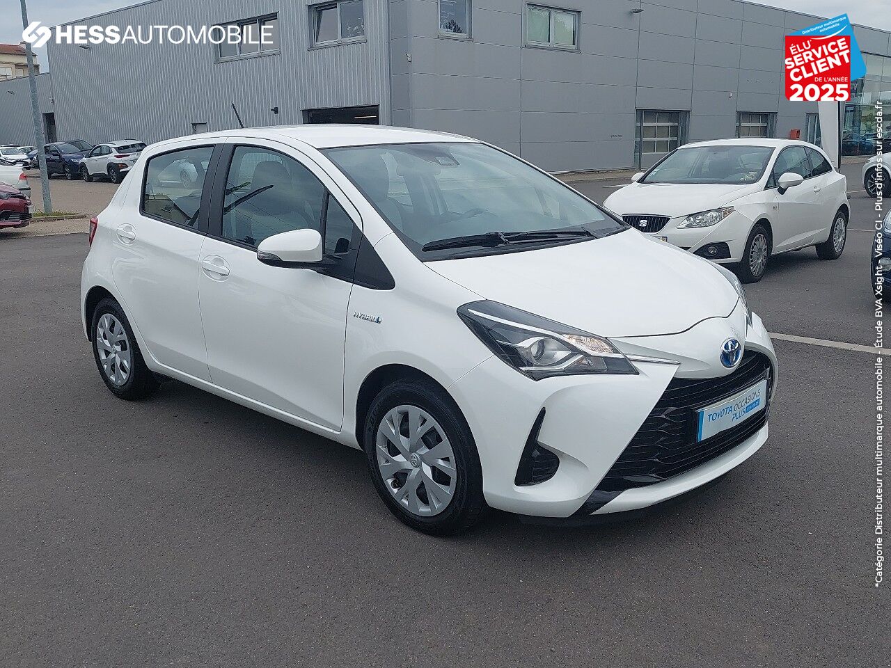 Véhicule d'occasion TOYOTA YARIS 100H FRANCE 5P RC18 chez Toyota Metz