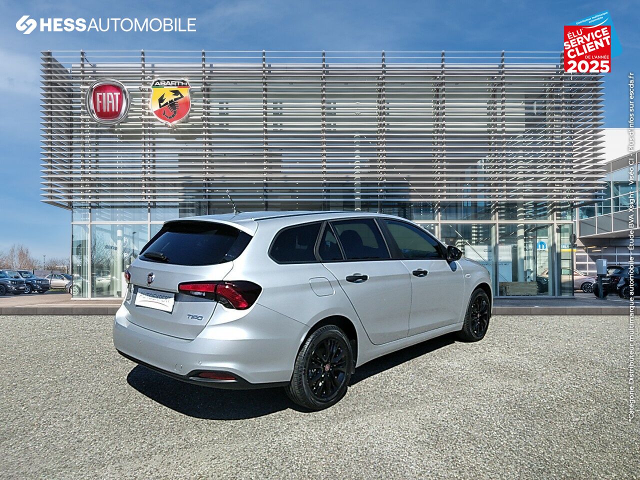 Véhicule d'occasion FIAT TIPO SW 1.3 MULTIJET 95CH LIGUE 1 CONFORAMA S/S MY19 chez Fiat Mulhouse