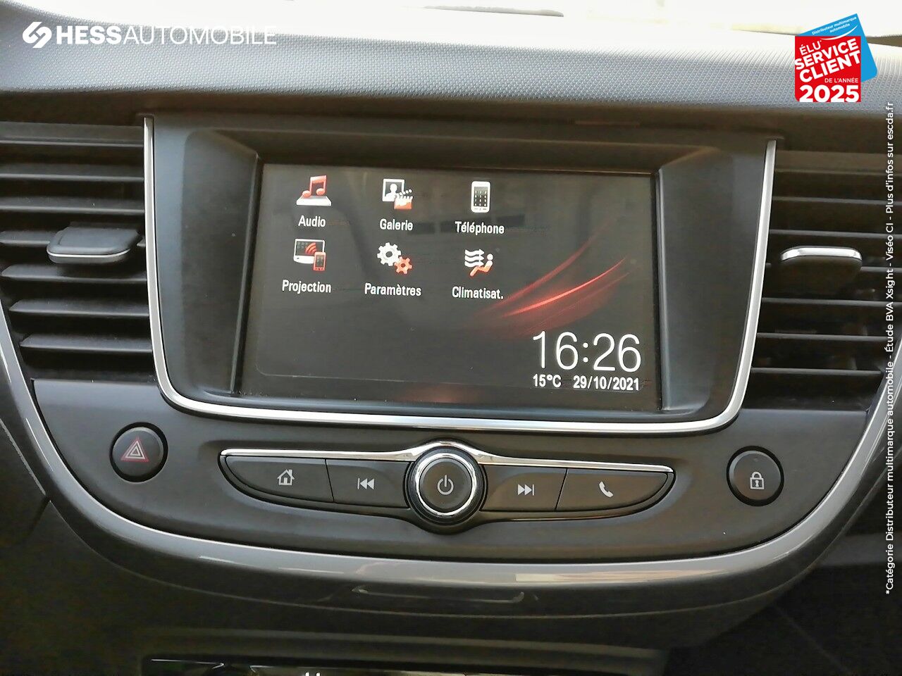 Véhicule d'occasion OPEL CROSSLAND X 1.2 TURBO 110CH ELEGANCE 6CV RADAR AR chez Opel Belfort