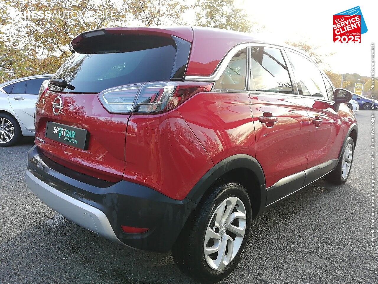 Véhicule d'occasion OPEL CROSSLAND X 1.2 TURBO 110CH ELEGANCE 6CV RADAR AR chez Opel Belfort