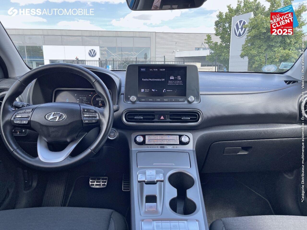 Véhicule d'occasion HYUNDAI KONA ELECTRIC 64KWH - 204CH INTUITIVE chez HESS Automobile