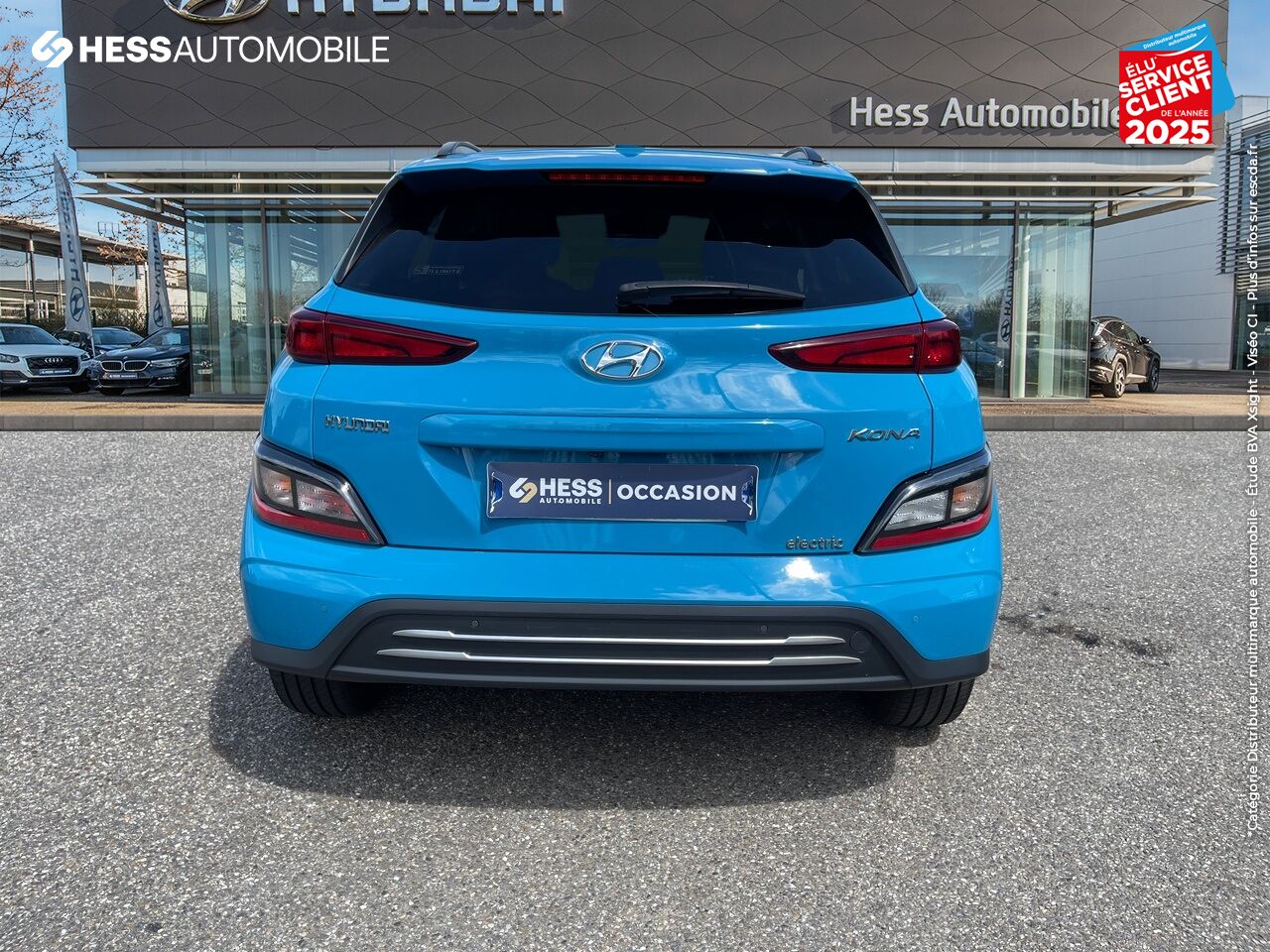 Véhicule d'occasion HYUNDAI KONA ELECTRIC 64KWH - 204CH INTUITIVE chez HESS Automobile