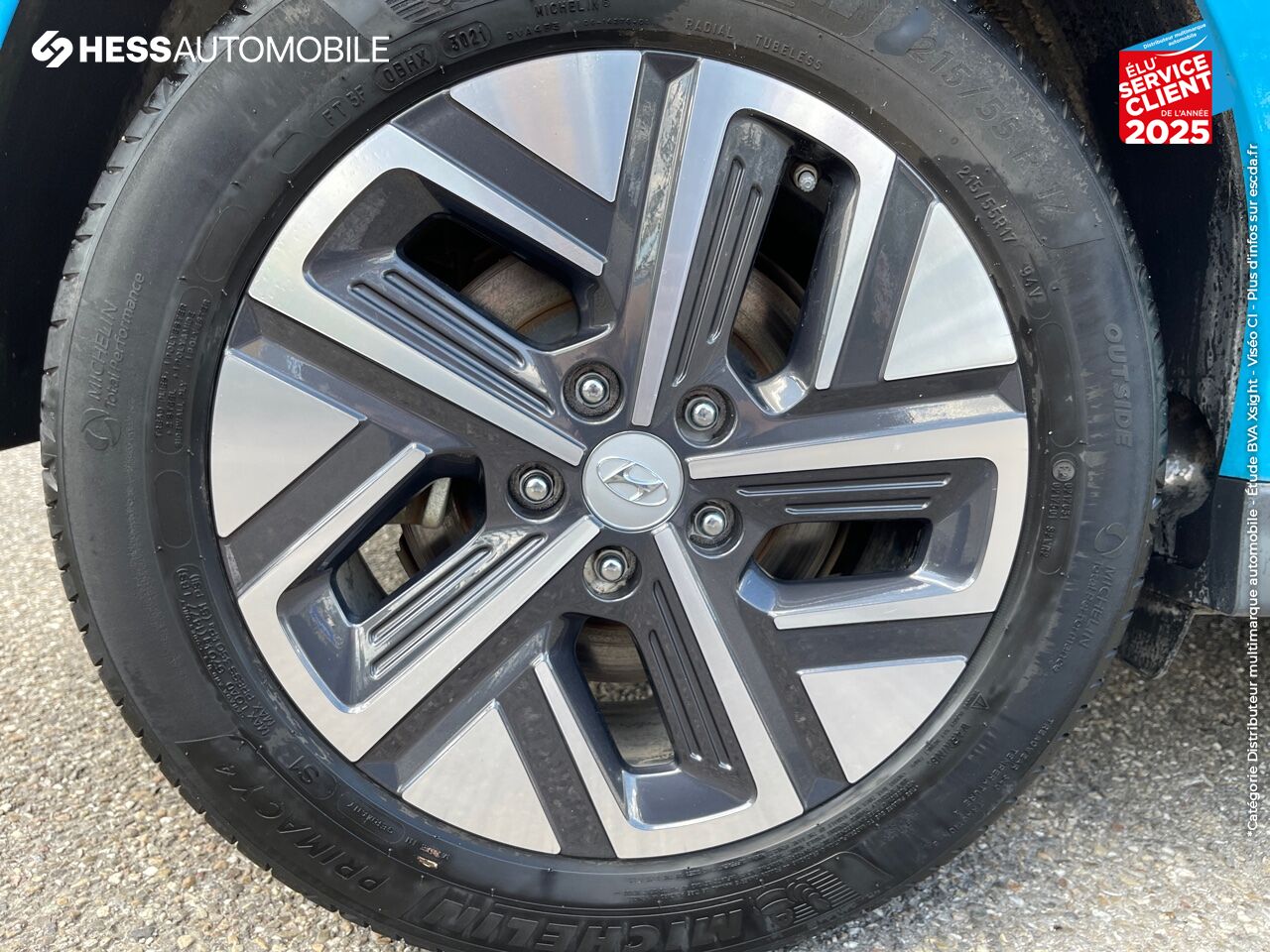 Véhicule d'occasion HYUNDAI KONA ELECTRIC 64KWH - 204CH INTUITIVE chez HESS Automobile
