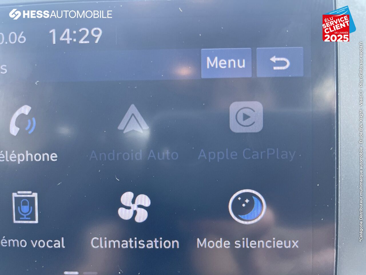 Véhicule d'occasion HYUNDAI KONA ELECTRIC 64KWH - 204CH INTUITIVE chez HESS Automobile