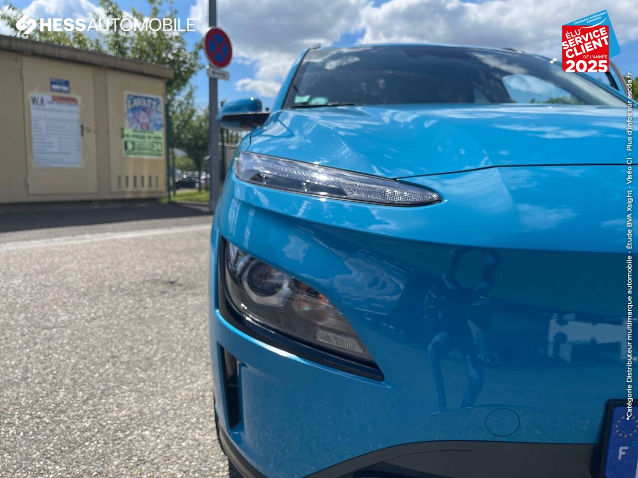 Véhicule d'occasion HYUNDAI KONA ELECTRIC 64KWH - 204CH INTUITIVE chez HESS Automobile