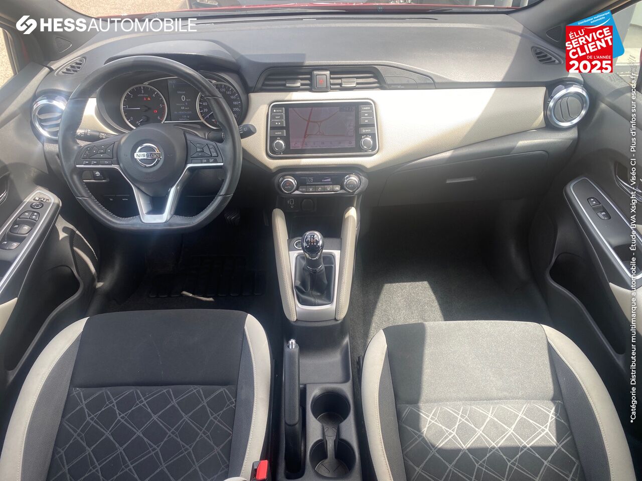 Véhicule d'occasion NISSAN MICRA 1.5 DCI 90CH N-CONNECTA 2019 GPS CAMERA chez Nissan Nancy