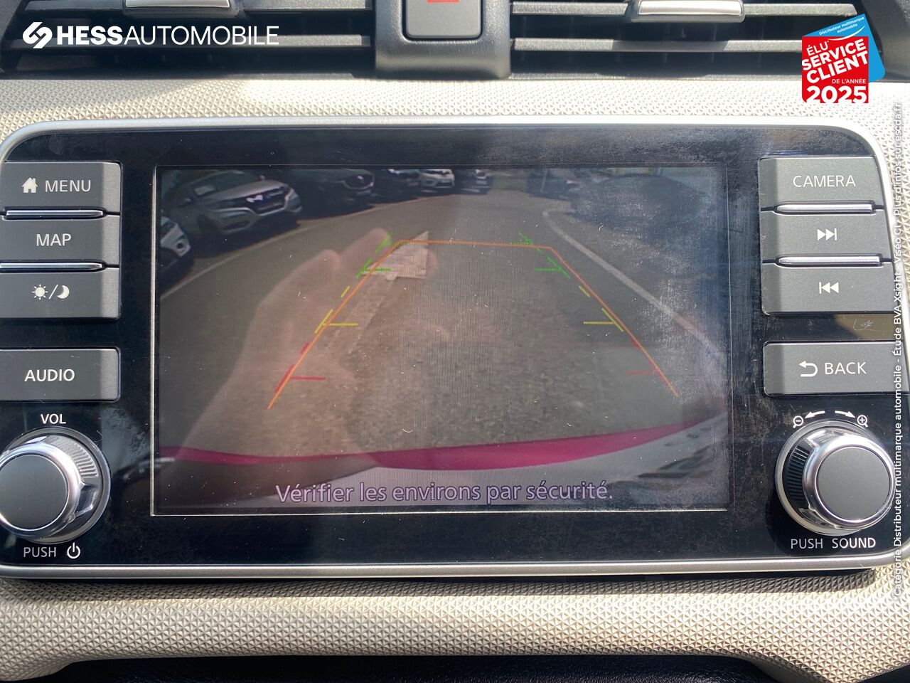 Véhicule d'occasion NISSAN MICRA 1.5 DCI 90CH N-CONNECTA 2019 GPS CAMERA chez Nissan Nancy