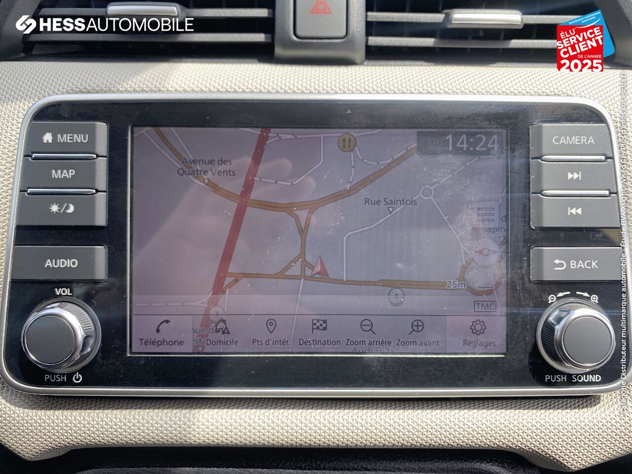 Véhicule d'occasion NISSAN MICRA 1.5 DCI 90CH N-CONNECTA 2019 GPS CAMERA chez Nissan Nancy