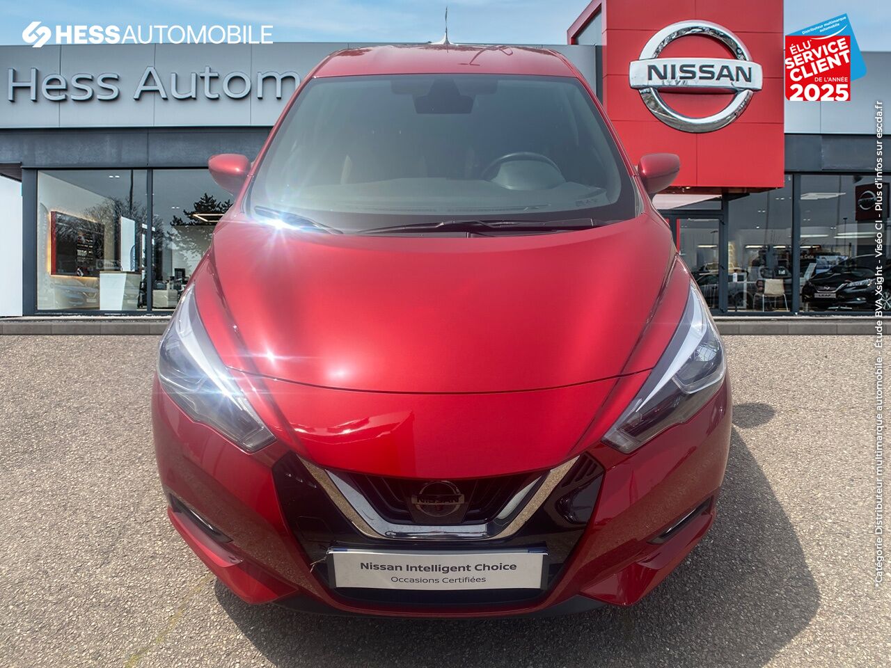 Véhicule d'occasion NISSAN MICRA 1.5 DCI 90CH N-CONNECTA 2019 GPS CAMERA chez Nissan Nancy