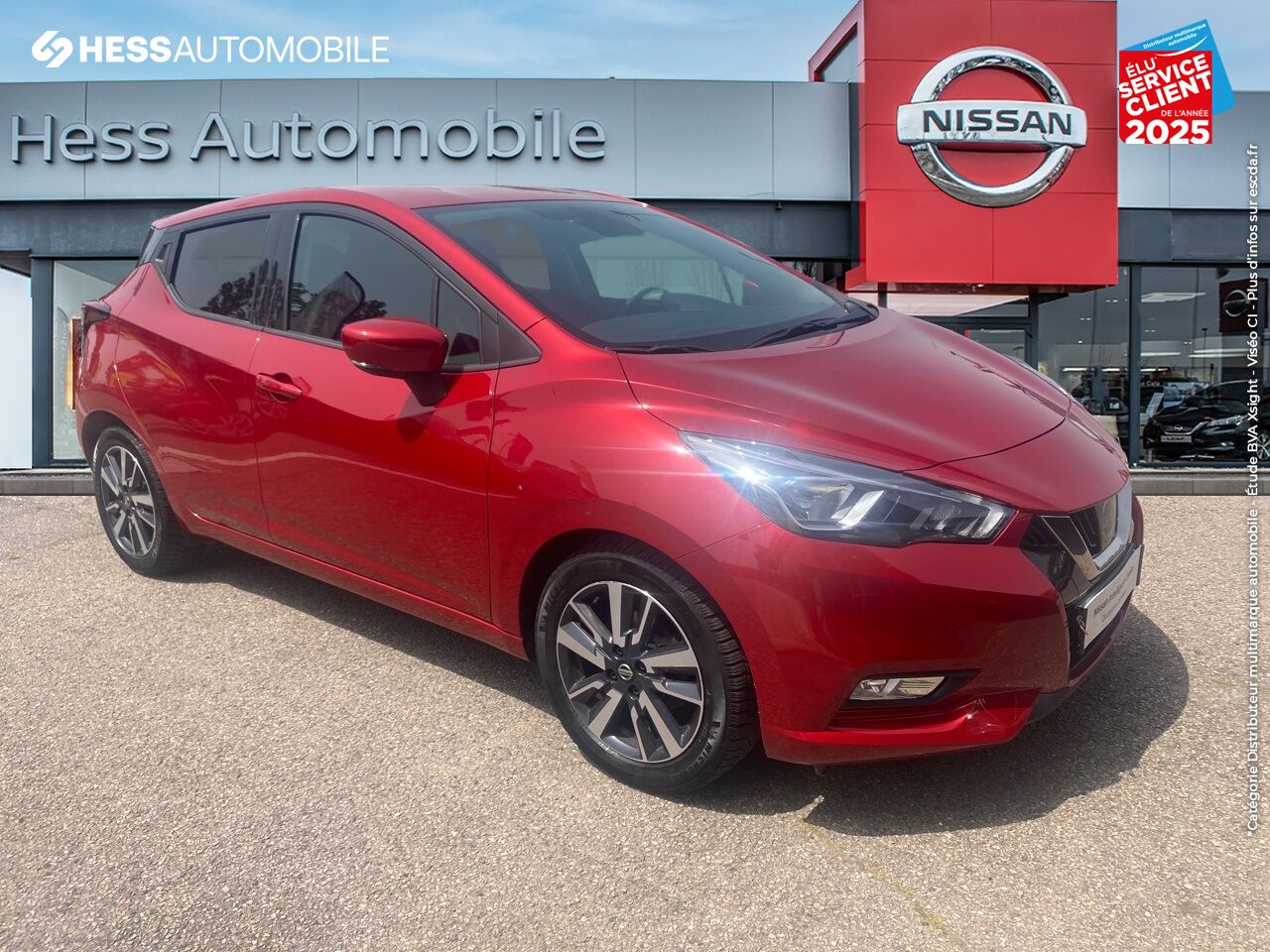 Véhicule d'occasion NISSAN MICRA 1.5 DCI 90CH N-CONNECTA 2019 GPS CAMERA chez Nissan Nancy