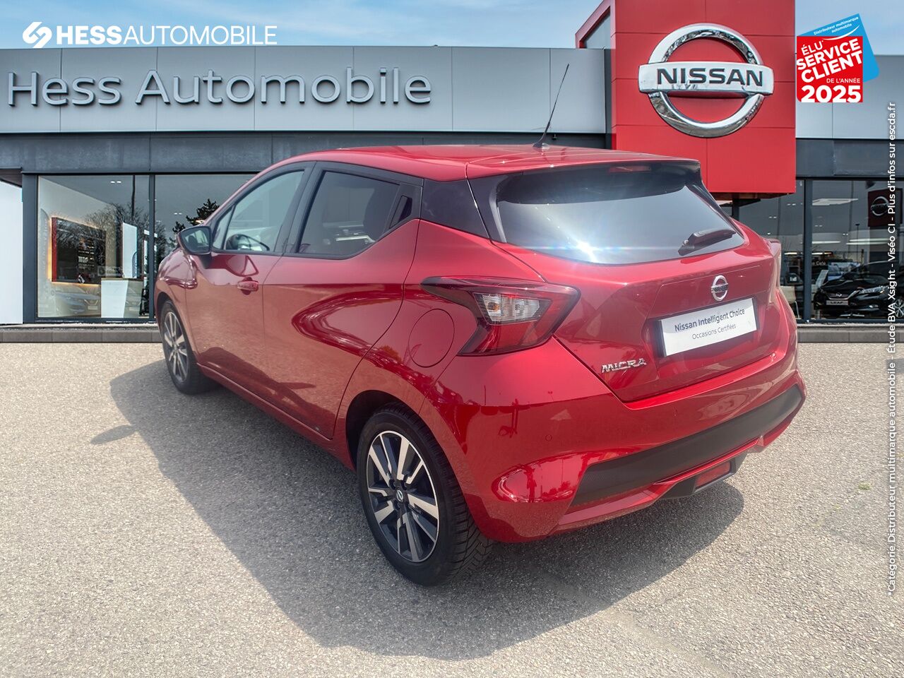 Véhicule d'occasion NISSAN MICRA 1.5 DCI 90CH N-CONNECTA 2019 GPS CAMERA chez Nissan Nancy