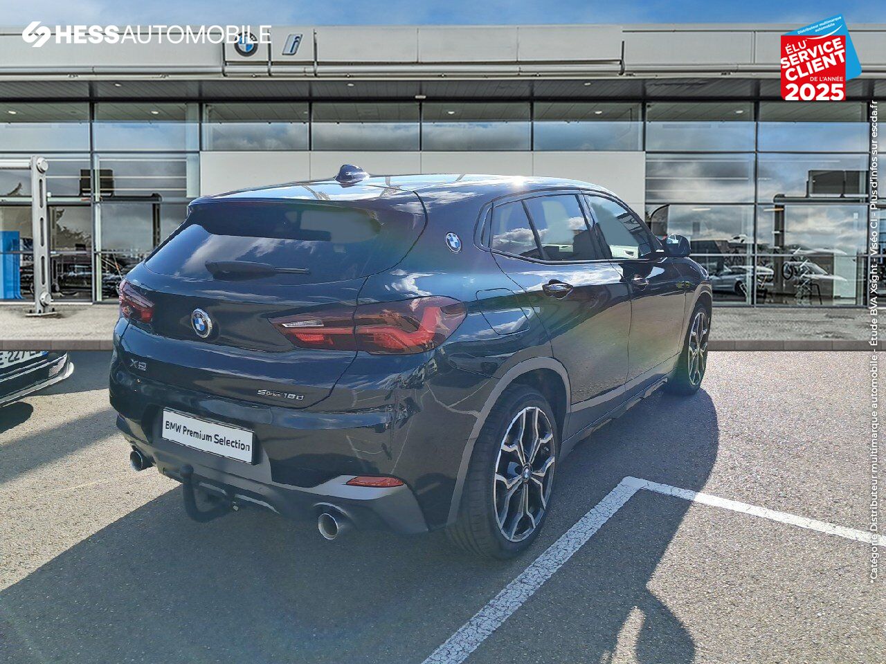 Véhicule d'occasion BMW X2 SDRIVE18DA 150CH M SPORT X EURO6D-T TOUVRANT SIEGES CHAUF GPS CAMERA ATTELAGE chez BMW Besançon