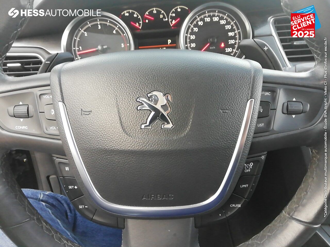 Véhicule d'occasion PEUGEOT 508 2.0 BLUEHDI 180CH FAP FELINE EAT6 chez Peugeot Hirson