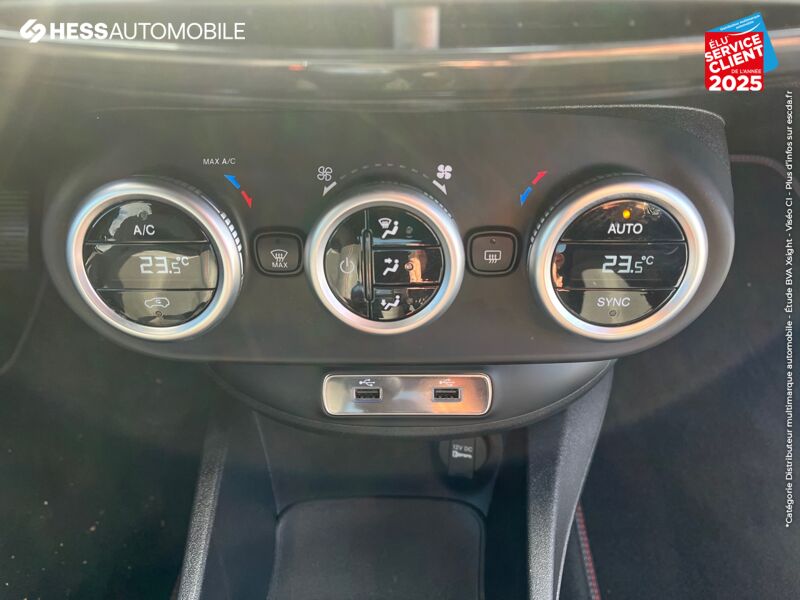 Véhicule d'occasion FIAT 500X 1.6 MULTIJET 120CH SPORT GPS CAMERA chez Fiat Besançon