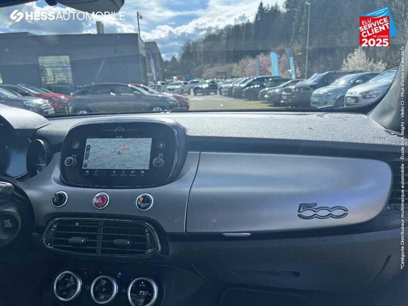 Véhicule d'occasion FIAT 500X 1.6 MULTIJET 120CH SPORT GPS CAMERA chez Fiat Besançon