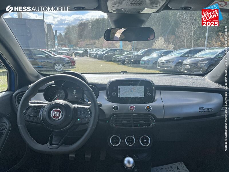 Véhicule d'occasion FIAT 500X 1.6 MULTIJET 120CH SPORT GPS CAMERA chez Fiat Besançon