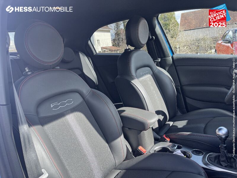 Véhicule d'occasion FIAT 500X 1.6 MULTIJET 120CH SPORT GPS CAMERA chez Fiat Besançon