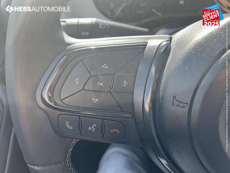 Véhicule d'occasion FIAT 500X 1.6 MULTIJET 120CH SPORT GPS CAMERA chez Fiat Besançon