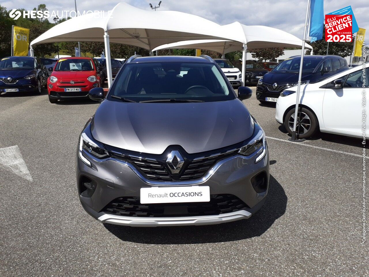 Véhicule d'occasion RENAULT CAPTUR 1.5 BLUE DCI 95CH BUSINESS 1ERE MAIN CAMERA GPS LED RADAR AV/AR chez Renault Montbéliard
