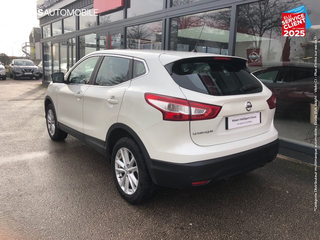 Véhicule d'occasion NISSAN QASHQAI 1.5 DCI 110CH BUSINESS EDITION 1ERE MAIN GPS RADAR AV/AR CAMERA chez Nissan Qashqai occasion