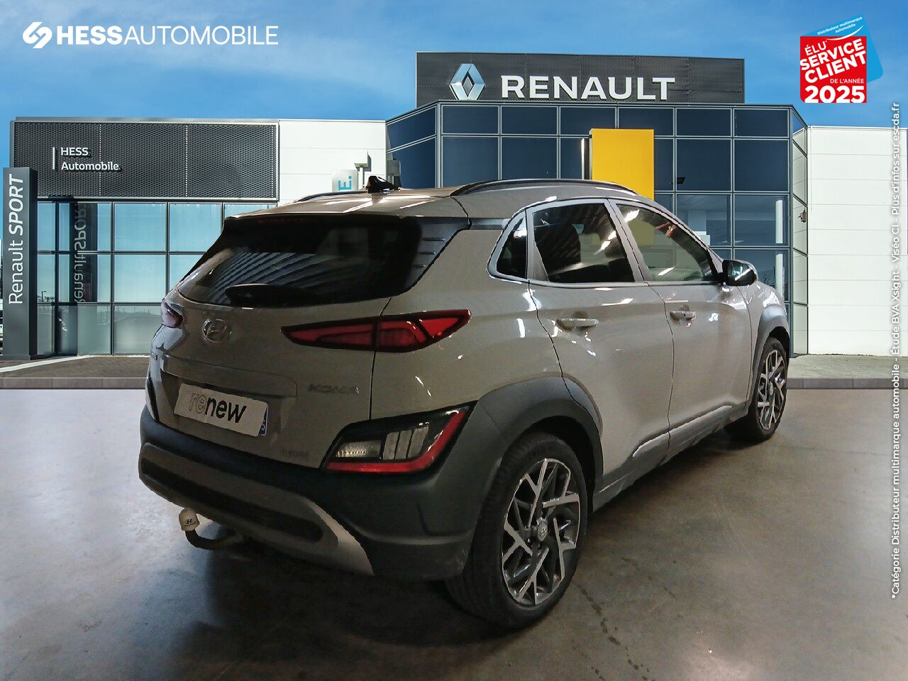 Véhicule d'occasion HYUNDAI KONA 1.6 GDI 141CH HYBRID EXECUTIVE DCT-6 chez Hyundai Chalons