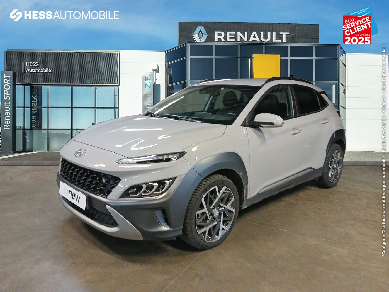 Véhicule d'occasion HYUNDAI KONA 1.6 GDI 141CH HYBRID EXECUTIVE DCT-6 chez Hyundai Chalons