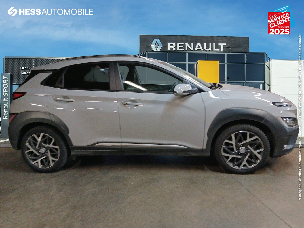 Véhicule d'occasion HYUNDAI KONA 1.6 GDI 141CH HYBRID EXECUTIVE DCT-6 chez Hyundai Chalons