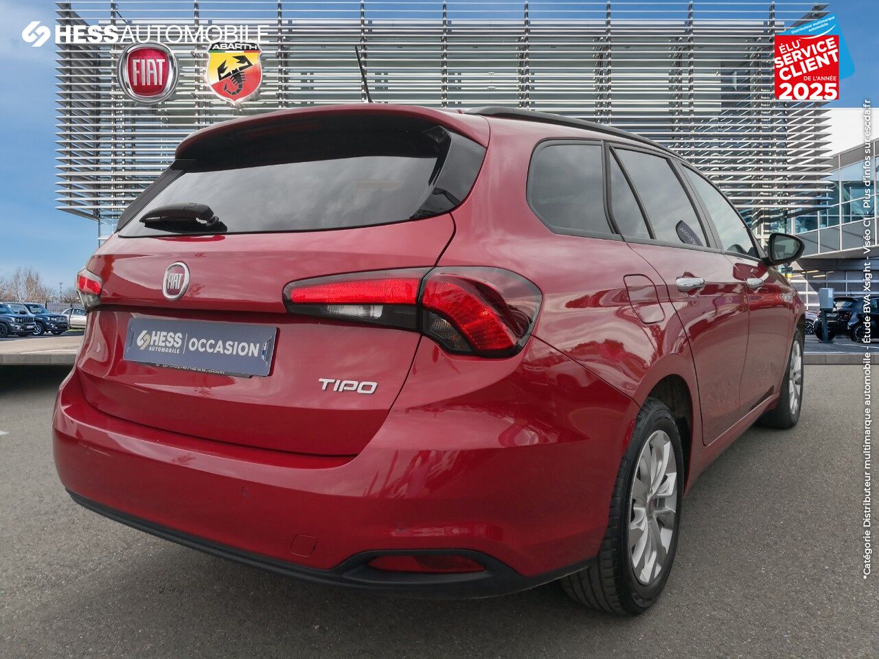 Véhicule d'occasion FIAT TIPO SW 1.4 95CH POP GPS RADAR AR chez Fiat Belfort