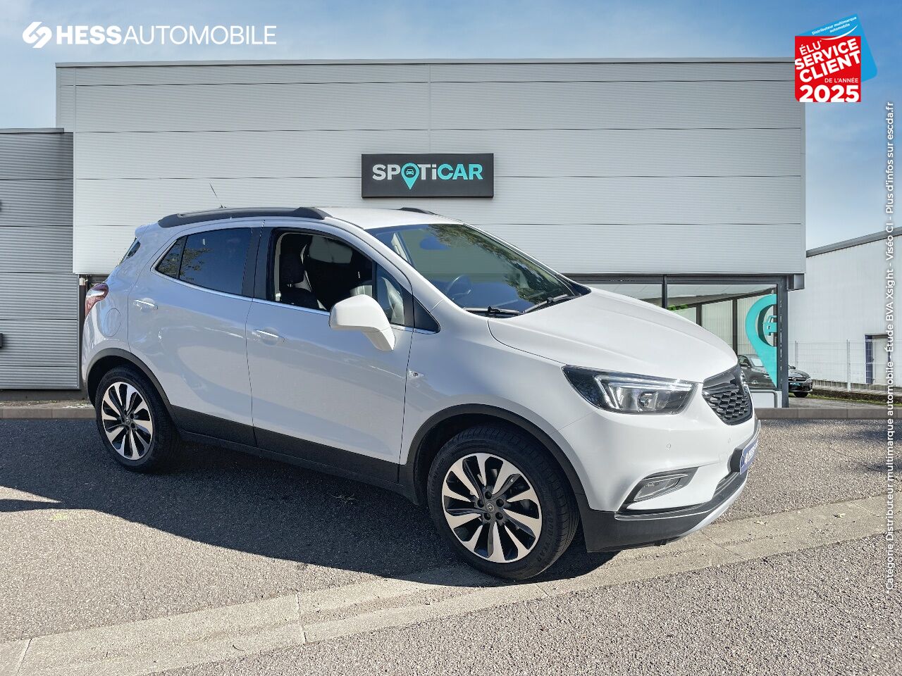 Véhicule d'occasion OPEL MOKKA X 1.6 D 136 ELITE 4X2 EURO6D-T CAMERA GPS chez Opel Metz