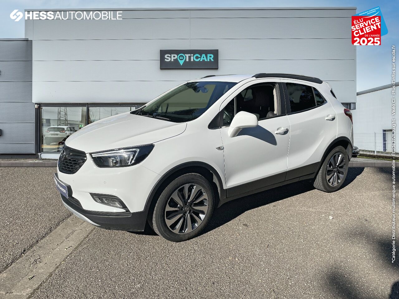 Véhicule d'occasion OPEL MOKKA X 1.6 D 136 ELITE 4X2 EURO6D-T CAMERA GPS chez Opel Metz
