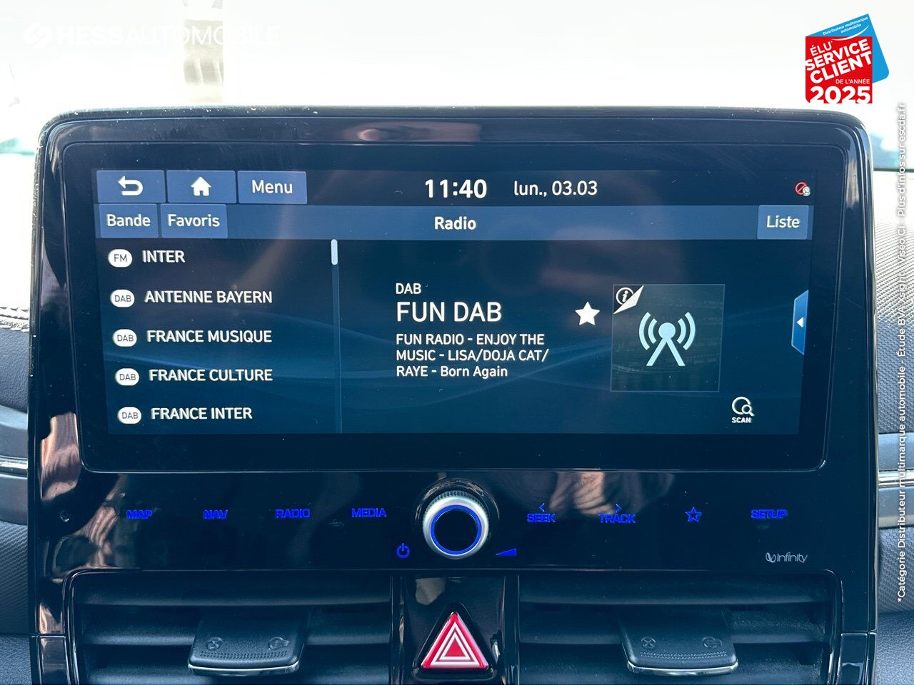 Véhicule d'occasion HYUNDAI IONIQ PLUG-IN 141CH CREATIVE 5CV GPS CAMERA chez Hyundai Colmar