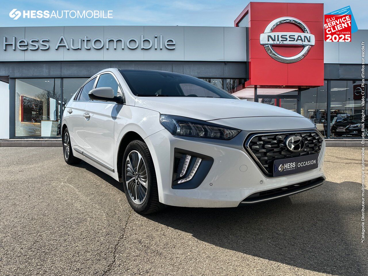 Véhicule d'occasion HYUNDAI IONIQ PLUG-IN 141CH CREATIVE 5CV GPS CAMERA chez Hyundai Colmar