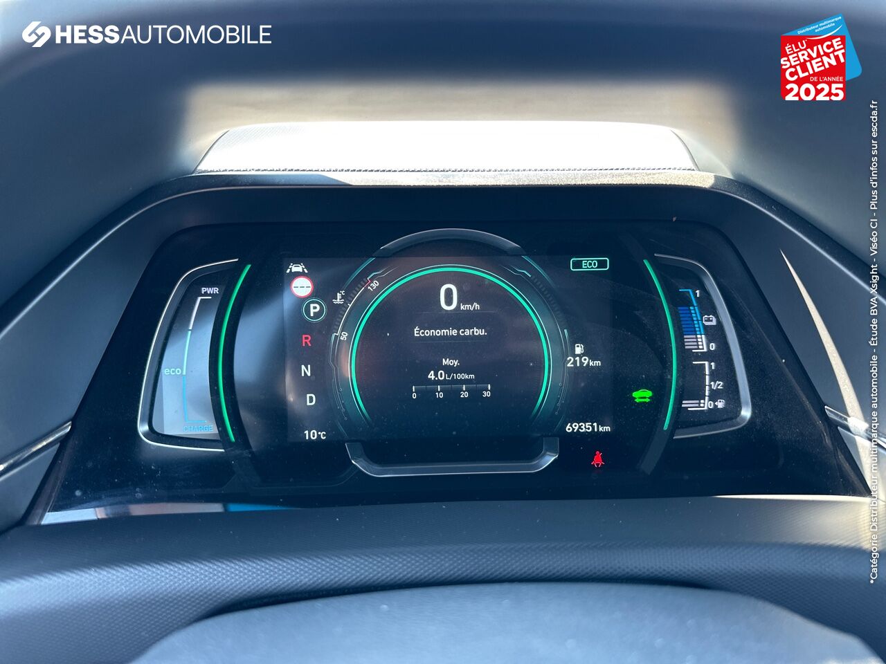 Véhicule d'occasion HYUNDAI IONIQ PLUG-IN 141CH CREATIVE 5CV GPS CAMERA chez Hyundai Colmar