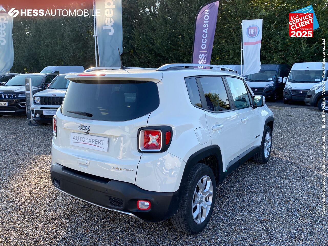 Véhicule d'occasion JEEP RENEGADE 1.6 MULTIJET S/S 120CH LIMITED chez Fiat Colmar