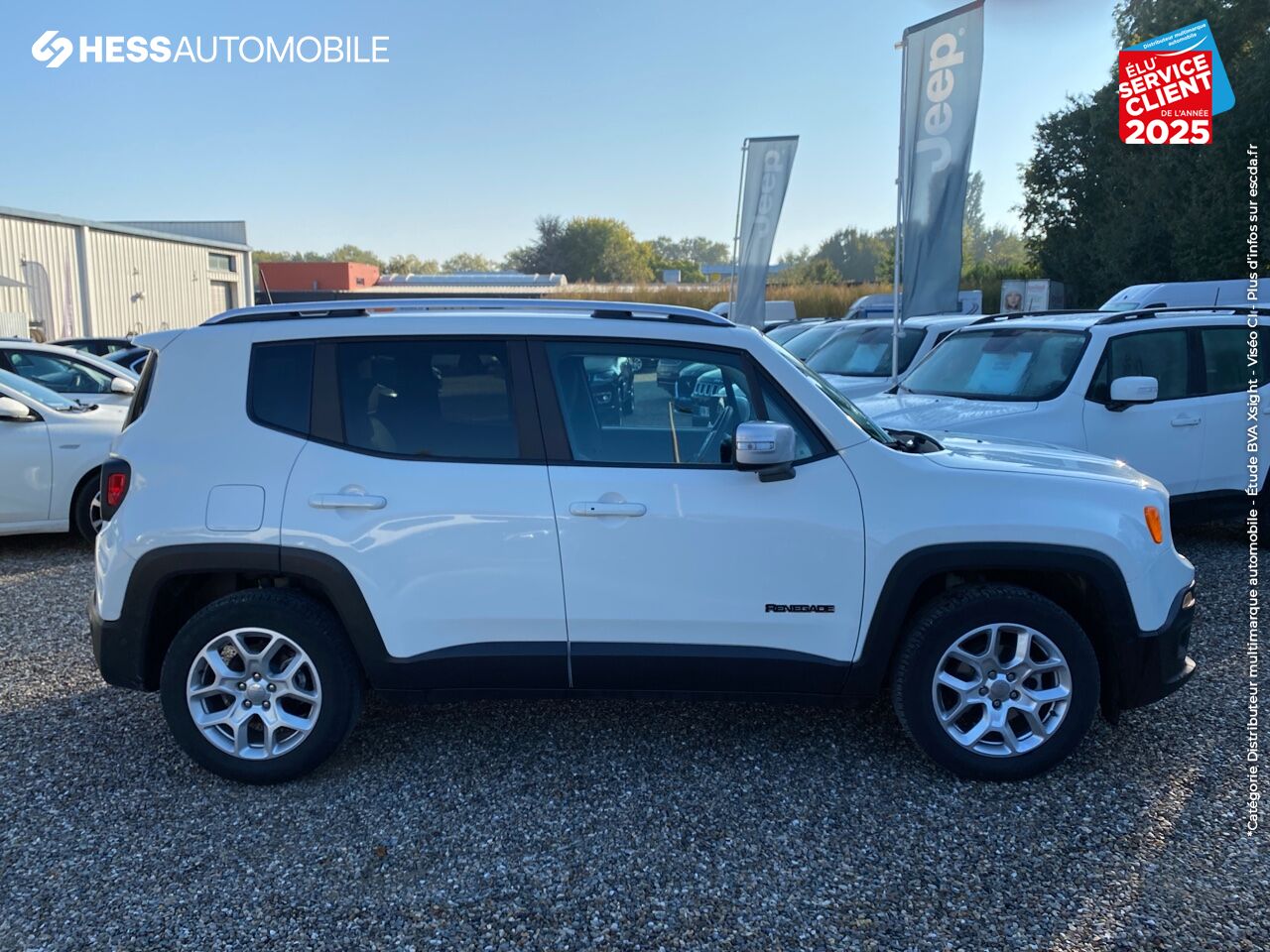Véhicule d'occasion JEEP RENEGADE 1.6 MULTIJET S/S 120CH LIMITED chez Fiat Colmar