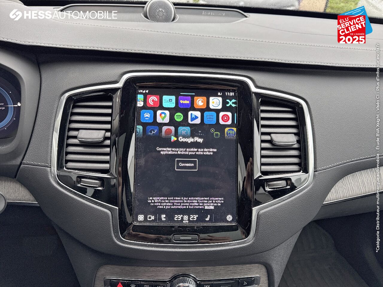 Véhicule d'occasion VOLVO XC90 T8 AWD 310 + 145CH ULTIMATE STYLE DARK GEARTRONIC chez Volvo Metz