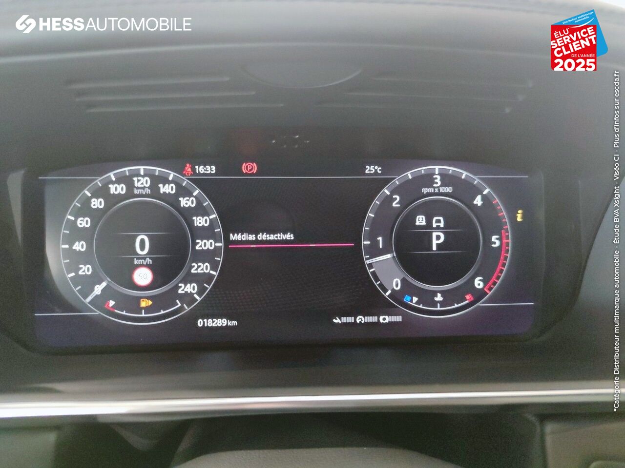 Véhicule d'occasion LAND-ROVER RANGE ROVER 4.4 SDV8 339CH AUTOBIOGRAPHY SWB MARK VII TOUVRANT MERIDIAN JA22 chez Land Rover Strasbourg