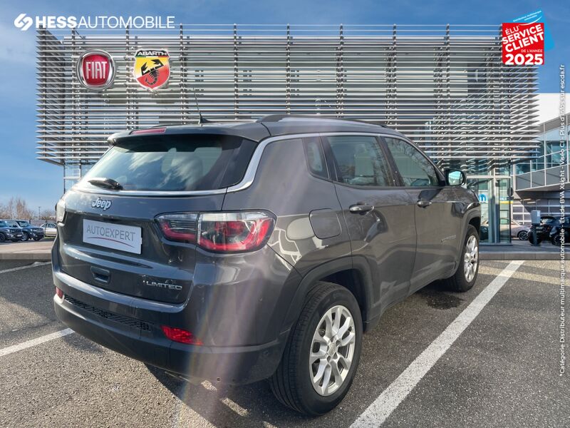 Véhicule d'occasion JEEP COMPASS 1.3 GSE T4 150CH LONGITUDE 4X2 BVR6 chez Fiat Besançon