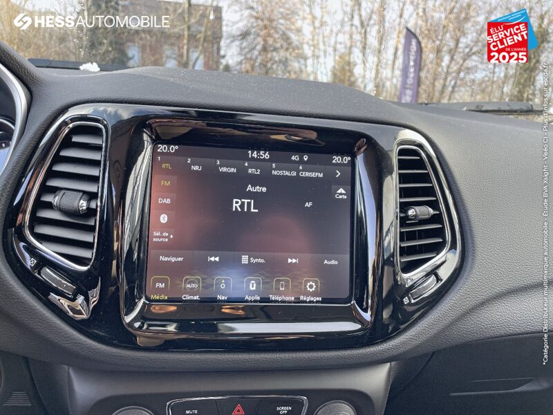 Véhicule d'occasion JEEP COMPASS 1.3 GSE T4 150CH LONGITUDE 4X2 BVR6 chez Fiat Besançon