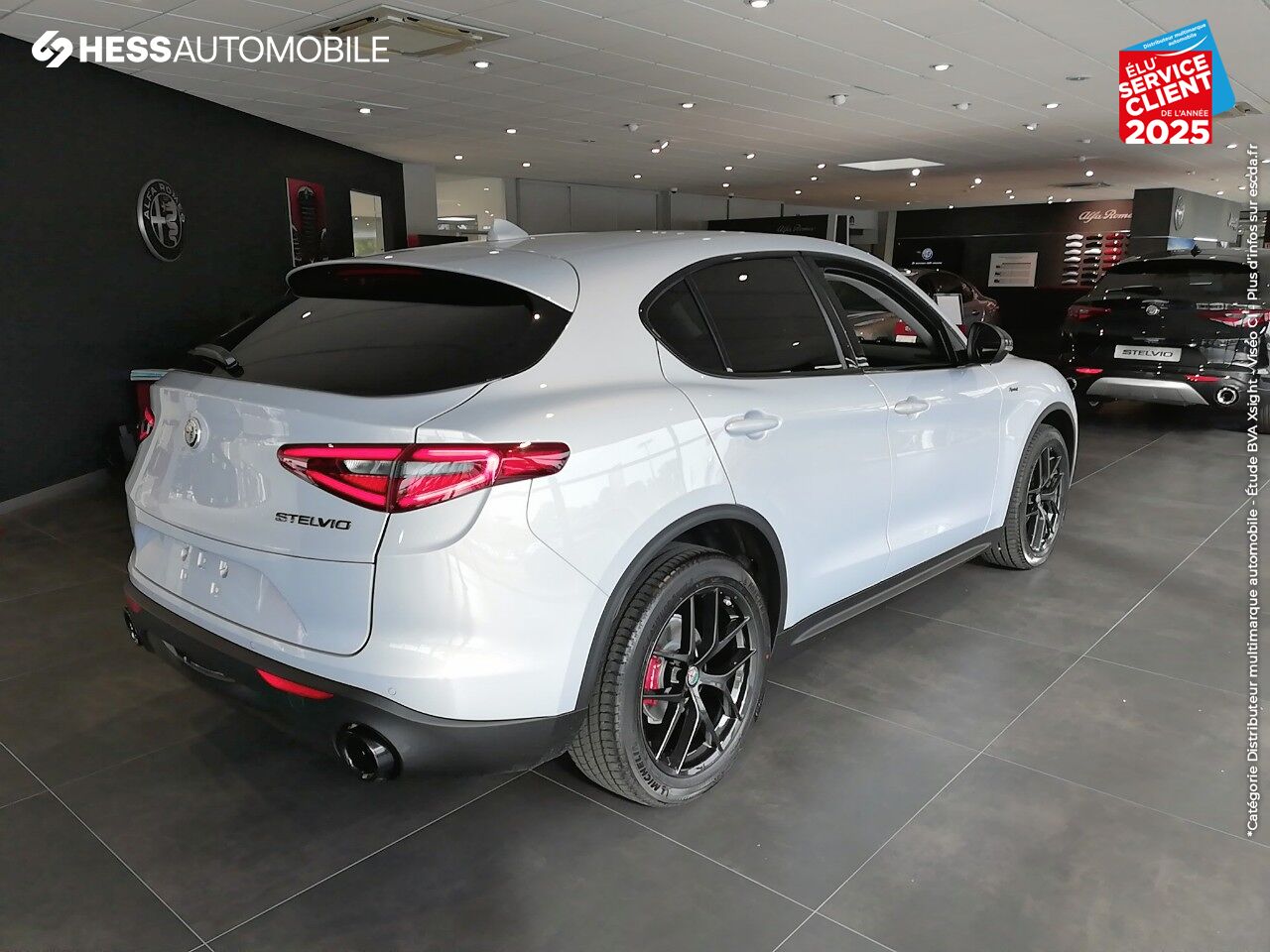 Véhicule d'occasion ALFA ROMEO STELVIO 2.2 DIESEL 190CH SPRINT AT8 MY21 chez Fiat Besançon