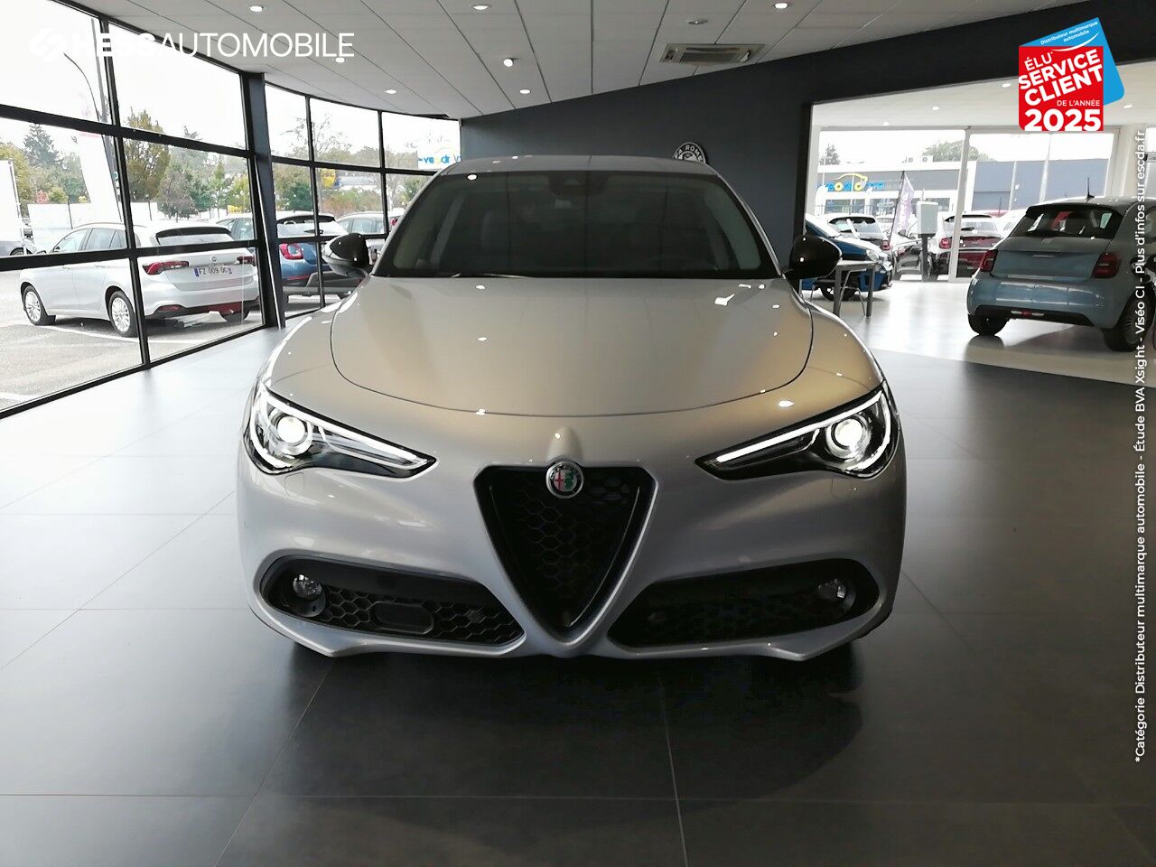 Véhicule d'occasion ALFA ROMEO STELVIO 2.2 DIESEL 190CH SPRINT AT8 MY21 chez Fiat Besançon