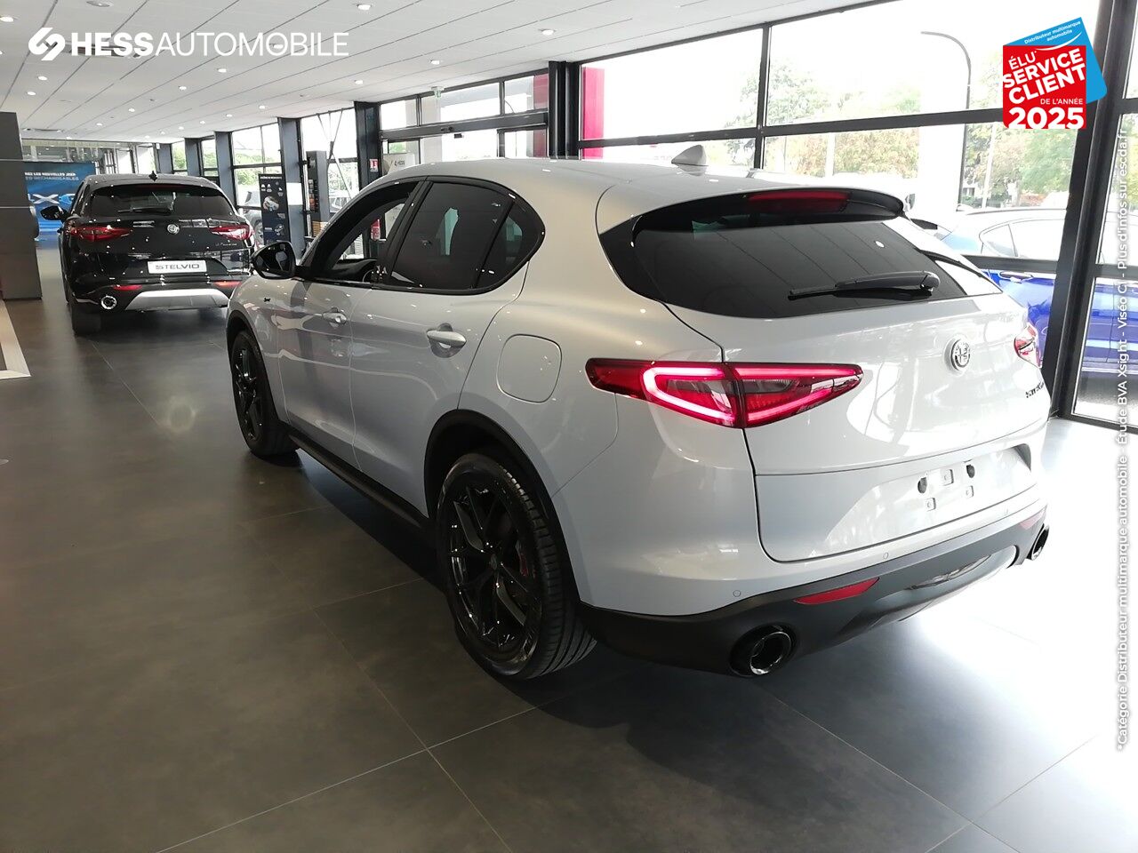 Véhicule d'occasion ALFA ROMEO STELVIO 2.2 DIESEL 190CH SPRINT AT8 MY21 chez Fiat Besançon