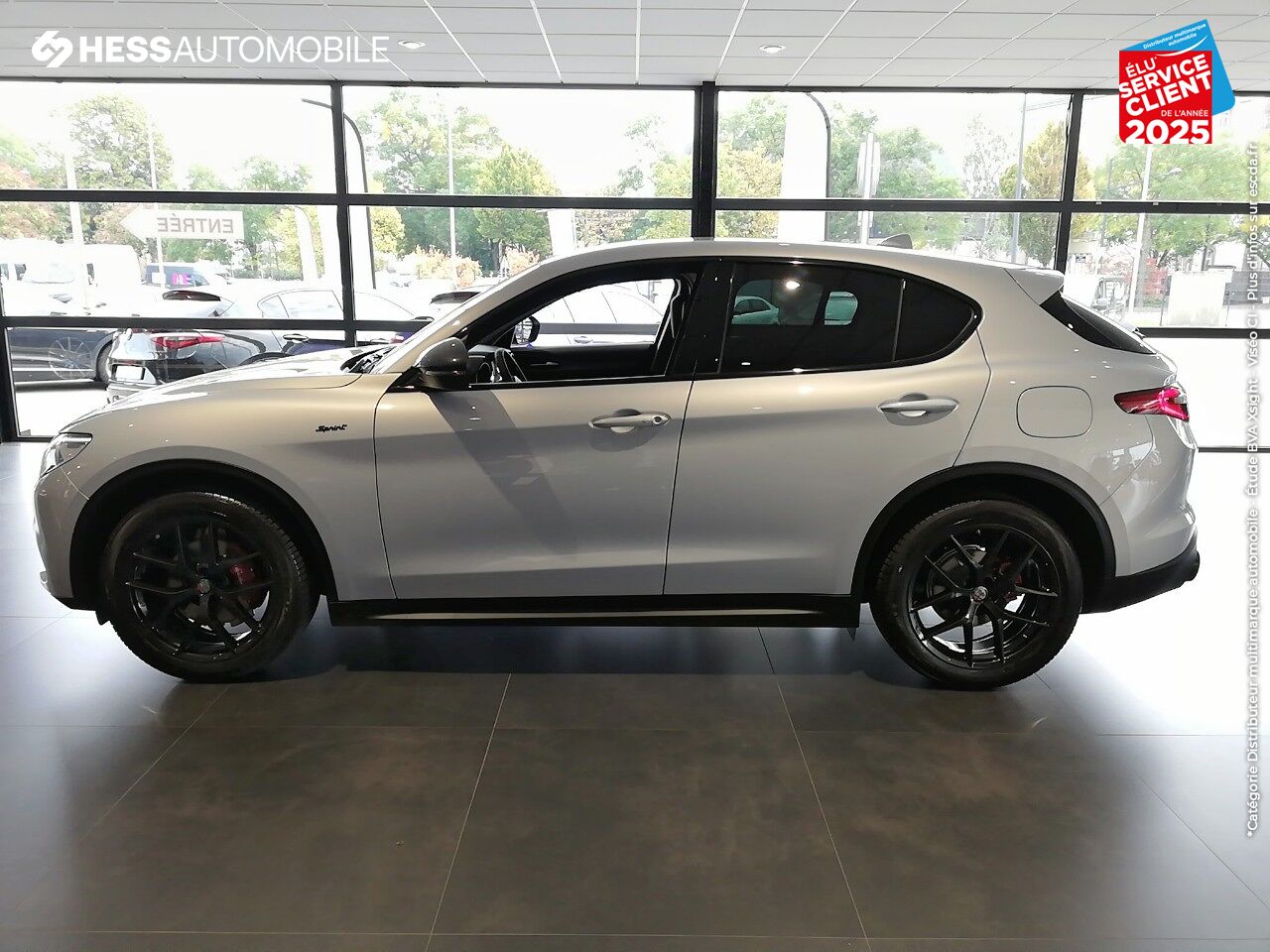 Véhicule d'occasion ALFA ROMEO STELVIO 2.2 DIESEL 190CH SPRINT AT8 MY21 chez Fiat Besançon