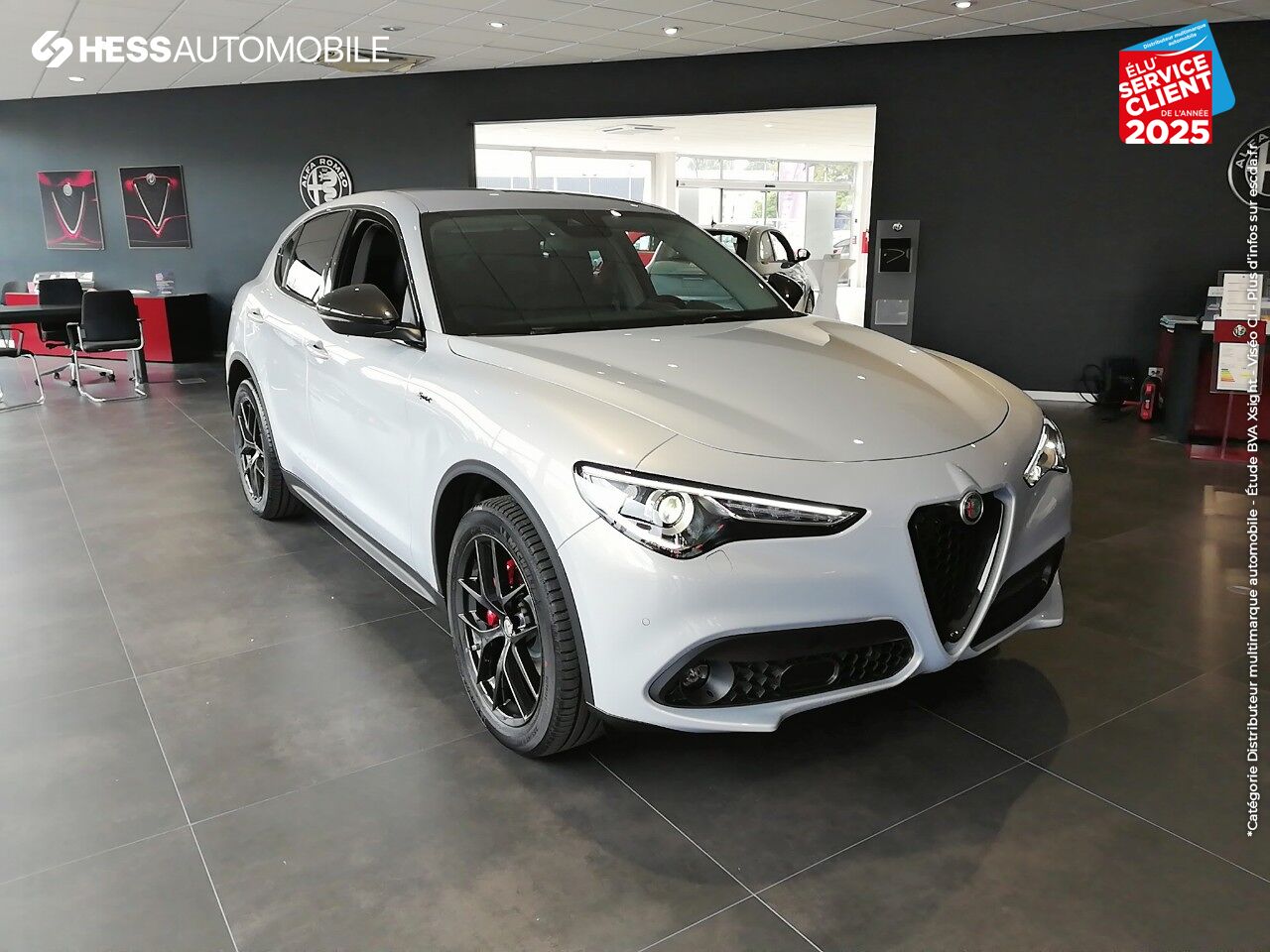 Véhicule d'occasion ALFA ROMEO STELVIO 2.2 DIESEL 190CH SPRINT AT8 MY21 chez Fiat Besançon