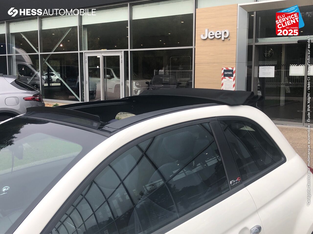 Véhicule d'occasion FIAT 500C 1.0 70CH BSG SS CULT chez Fiat Besançon