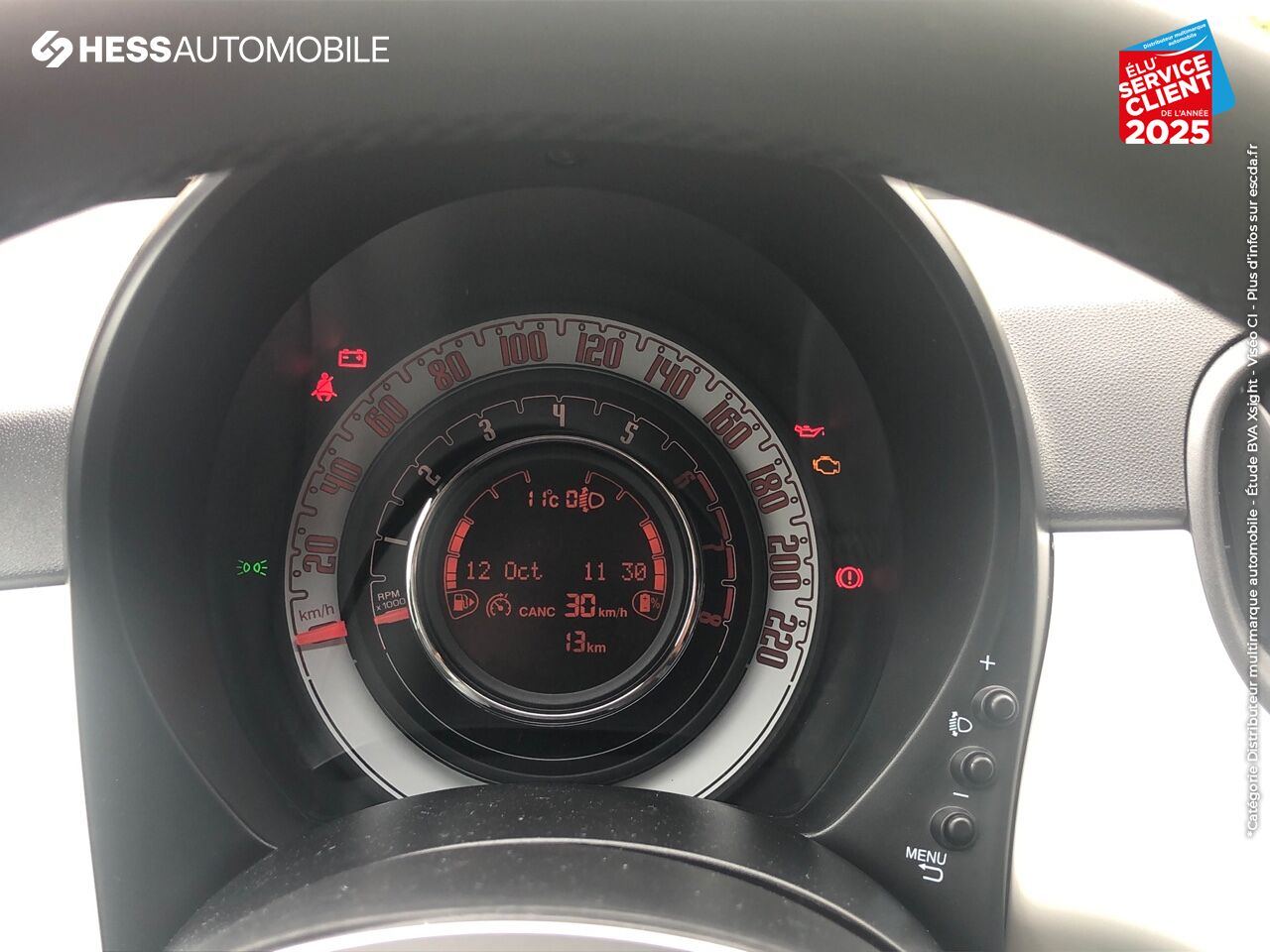 Véhicule d'occasion FIAT 500C 1.0 70CH BSG SS CULT chez Fiat Besançon