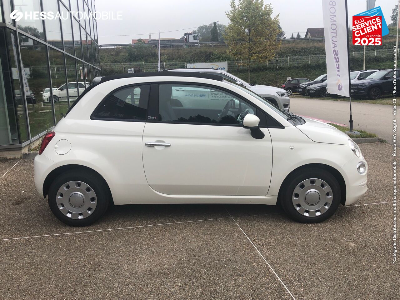 Véhicule d'occasion FIAT 500C 1.0 70CH BSG SS CULT chez Fiat Besançon